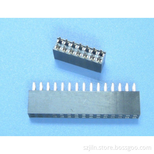 2.54mm female header 30pin connector with straight